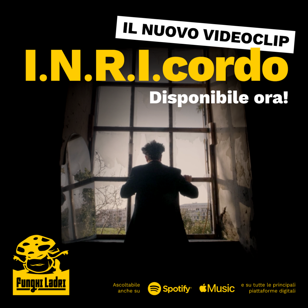 "I.N.R.I.cordo" è il nuovo singolo dei Funghi Ladri "I.N.R.I.cordo" è il nuovo singolo dei Funghi Ladri