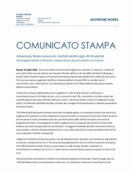 Per i musicisti emergenti indipendenti è indispensabile avere un buon Comunicato Stampa Per i musicisti emergenti indipendenti è indispensabile avere un buon Comunicato Stampa